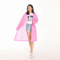 Adult Waterproof Full Length Pe Logo Rain Poncho Disposable Raincoat